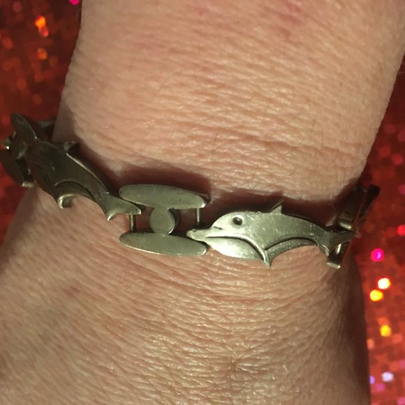 Jewelry Sterling Silver Dolphin Bracelet 121 35 Firm Poshmark